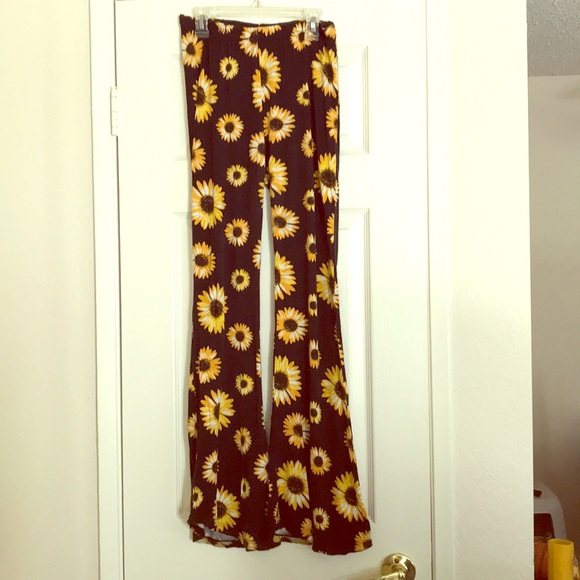 sunflower flare pants